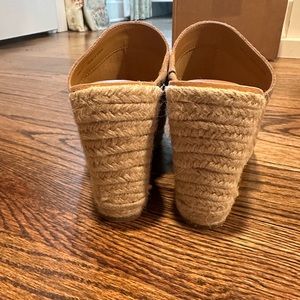Dolce vita suede espadrille wedges